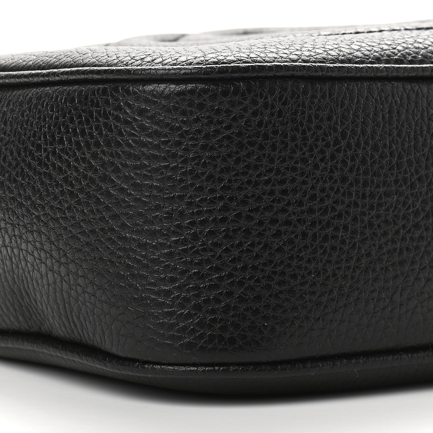 Gucci Pebbled Calfskin Small Soho Disco Bag Black 8 of 9