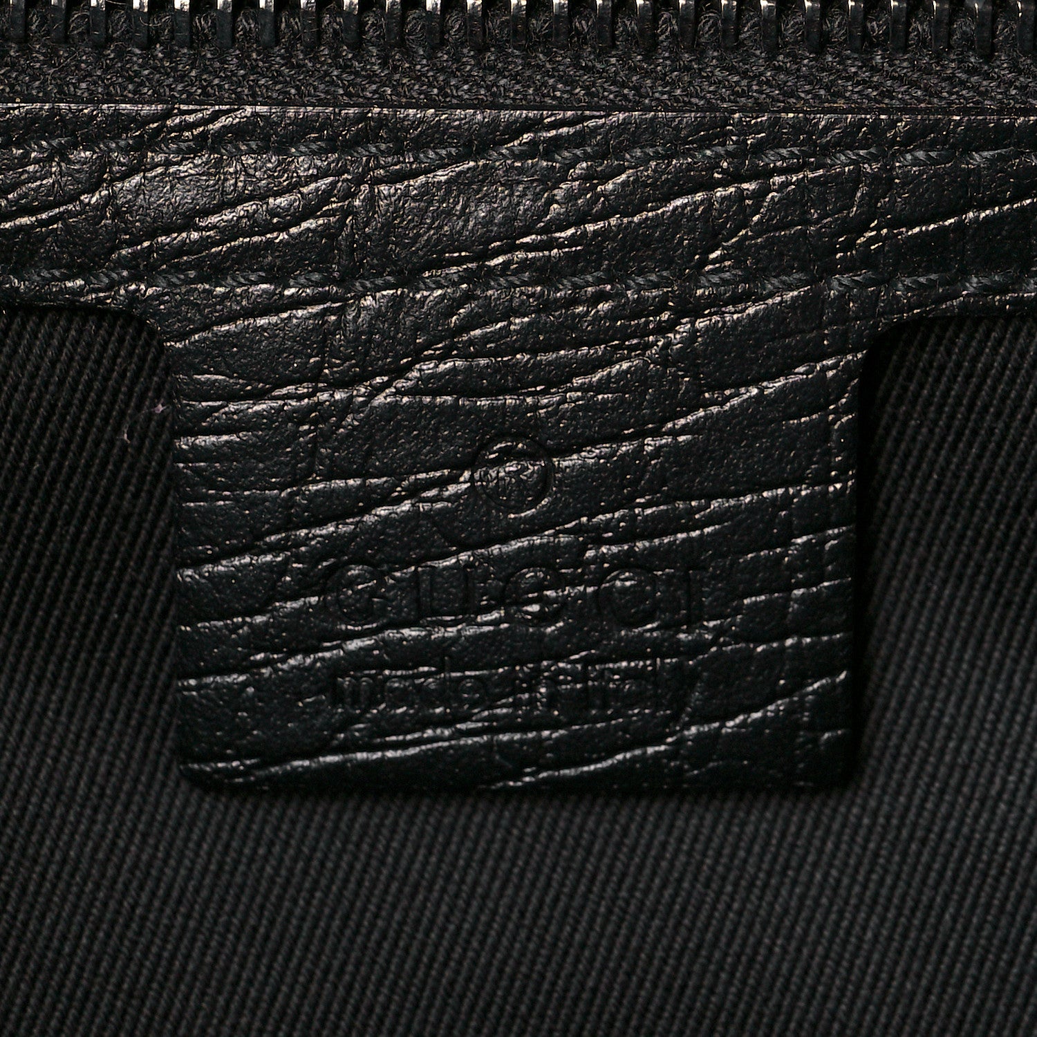 Gucci Monogram Bamboo Bullet Bag Black 6 of 10