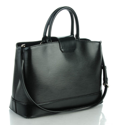 Louis Vuitton Epi Mirabeau GM Black 3 of 7
