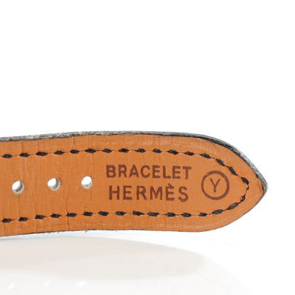 Hermes Stainless Steel Barenia 23mm Medor Quartz Watch Noir 8 of 10