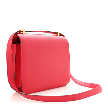 Hermes Epsom Constance 24 Rose Extreme 3 of 12