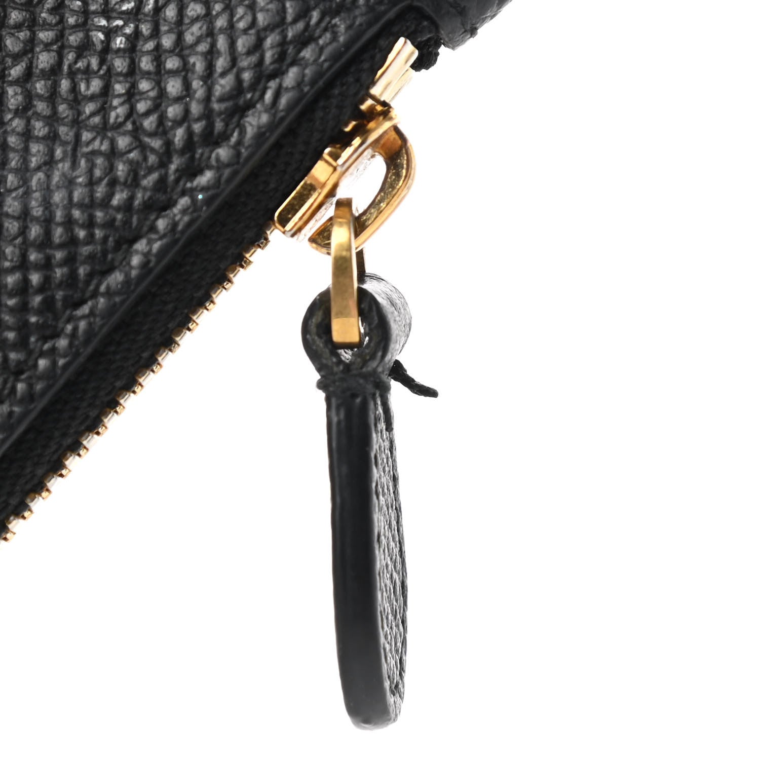 Balenciaga Signature Grained Calfskin Logo Cash Long Coin Card Holder Black White 8 of 8