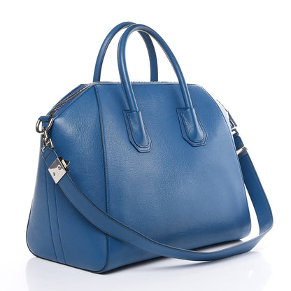 Givenchy Sugar Goatskin Medium Antigona Electric Blue 4 of 14