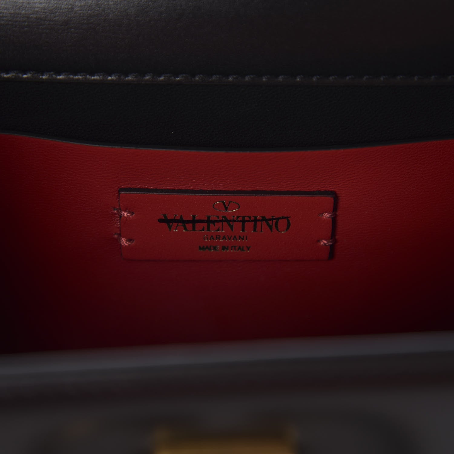 Valentino Garavani Smooth Calfskin Small VSling Shoulder Bag Black 5 of 9