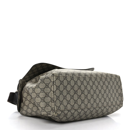 Gucci GG Plus Monogram Messenger Diaper Bag Dark Brown 4 of 13