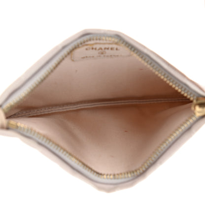 Chanel Nylon Travel Zip Pouch Beige 5 of 8