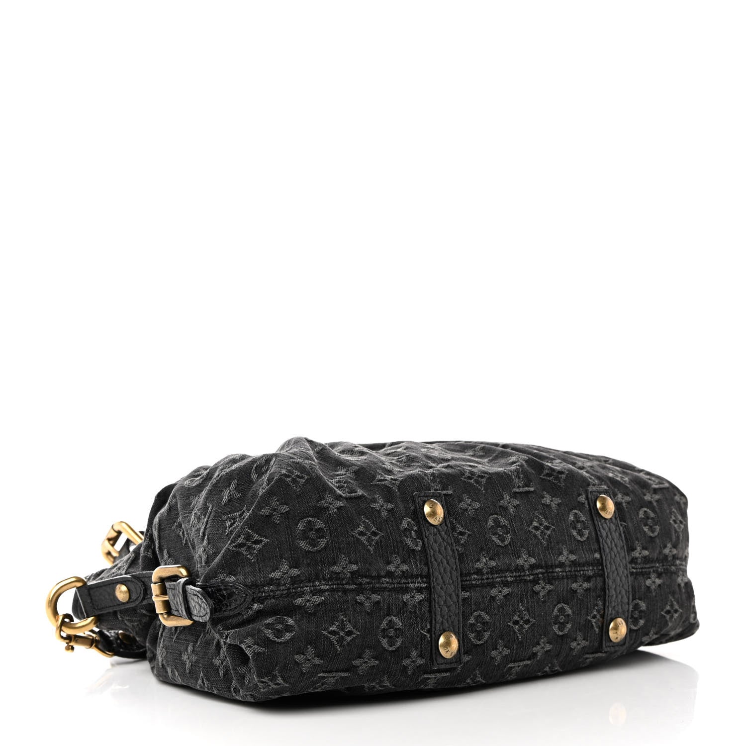 Louis Vuitton Denim Neo Cabby MM Black 4 of 20