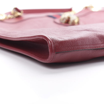 Gucci Calfskin Large Rajah Chain Tote Romantic Cherry 10 of 11