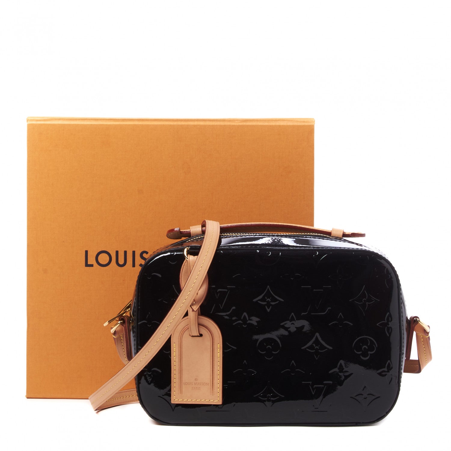 Louis Vuitton Vernis Santa Monica Black 9 of 9