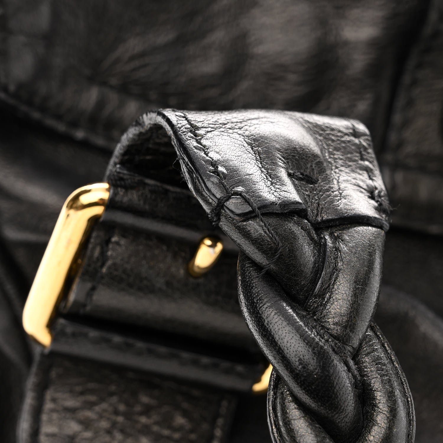 Valentino Garavani Calfskin Large Histoire Black 11 of 11