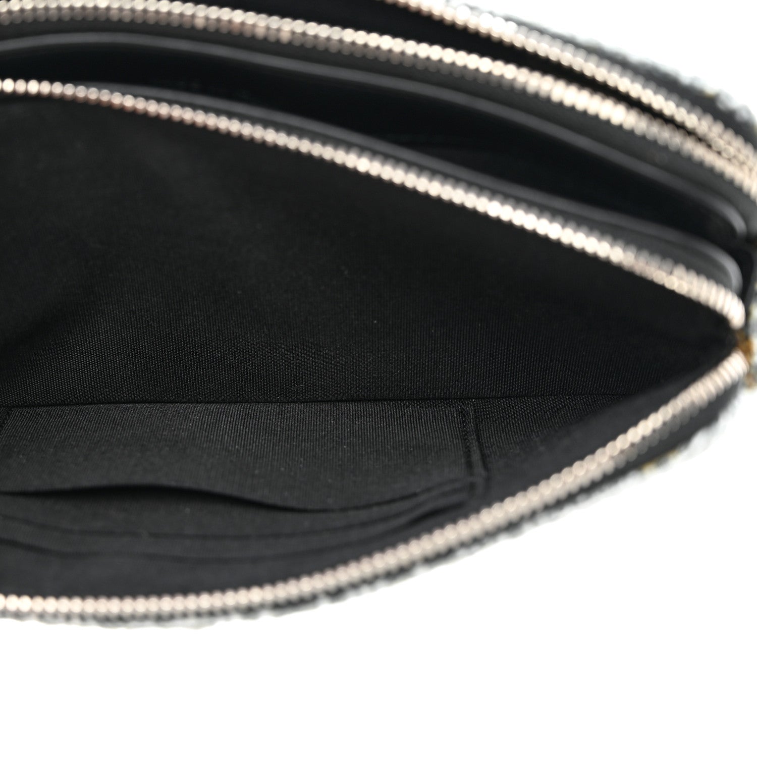 Chanel Canvas Small Deauville Clutch With Chain Charcoal 7 of 13