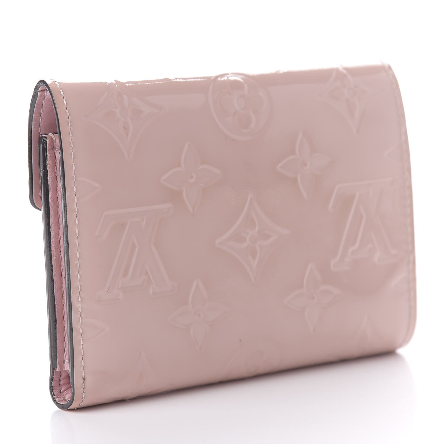 Louis Vuitton Vernis Victorine Wallet Rose Ballerine 3 of 11