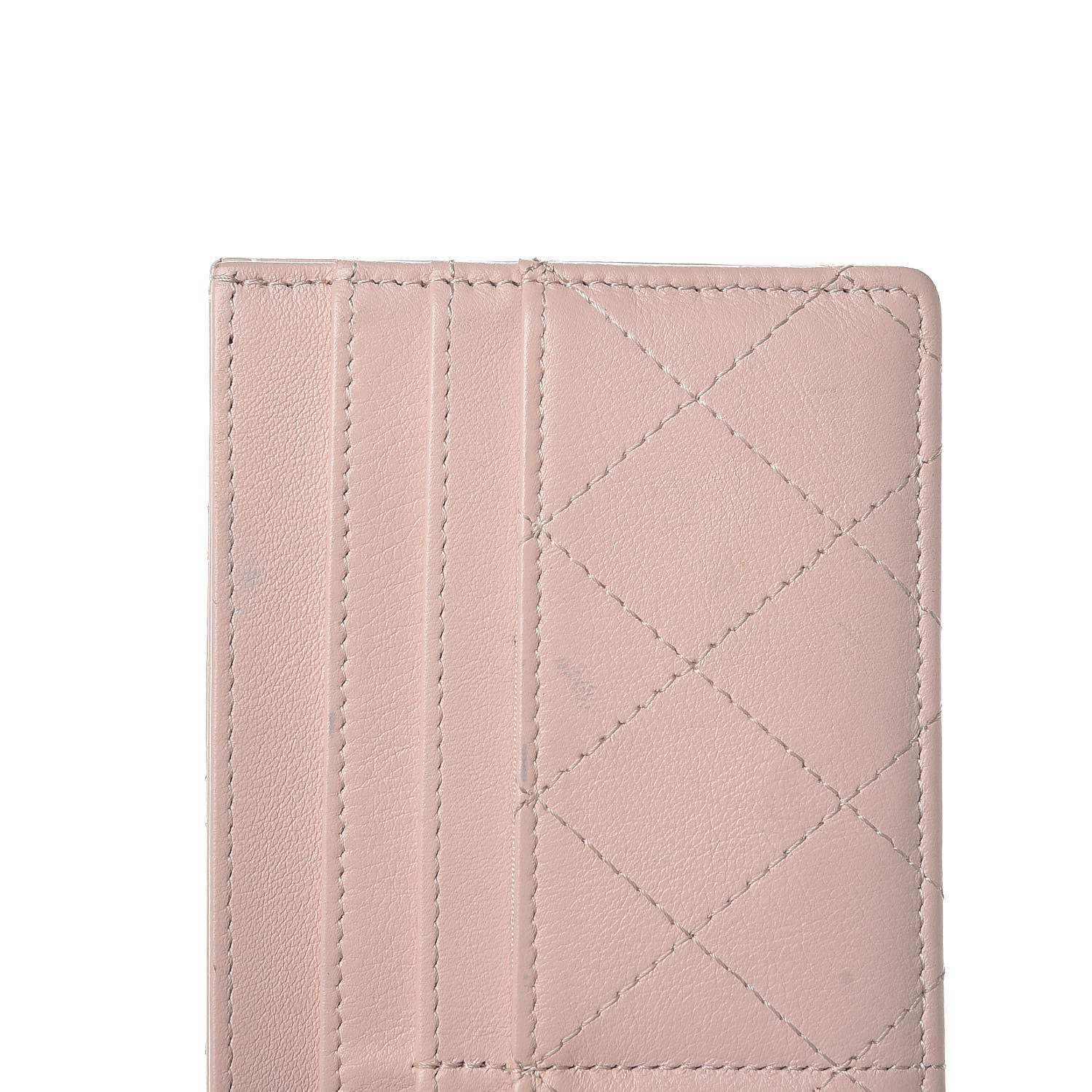 Chanel Patent Quilted Large Flap Wallet Pink 17 of 24