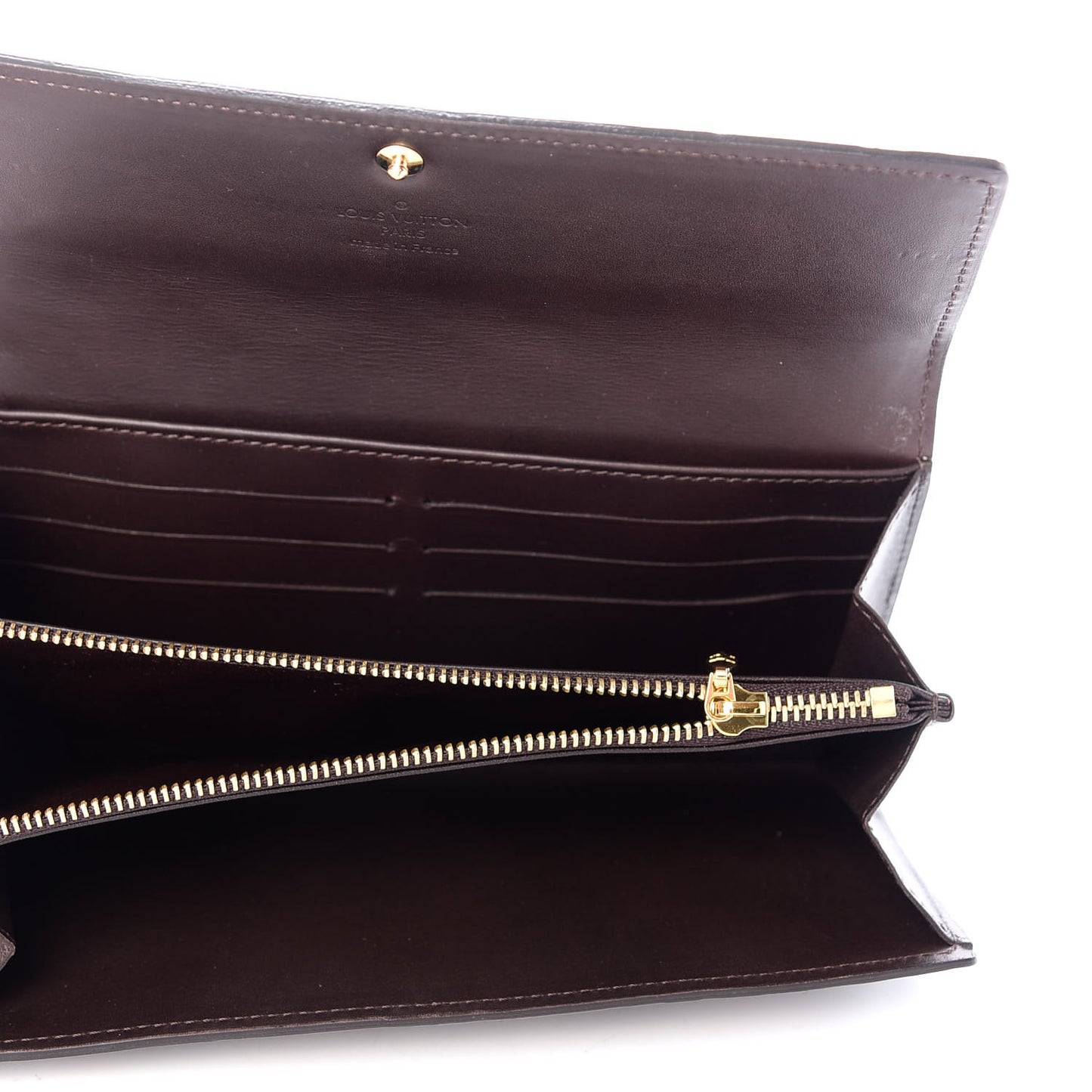 Vernis Rayures Sarah Wallet Amarante