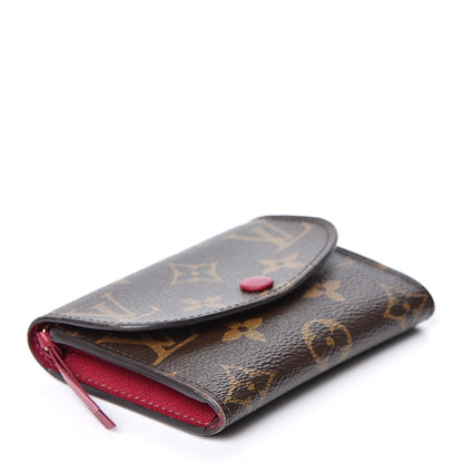 Louis Vuitton Monogram Rosalie Coin Purse Fuchsia 3 of 8