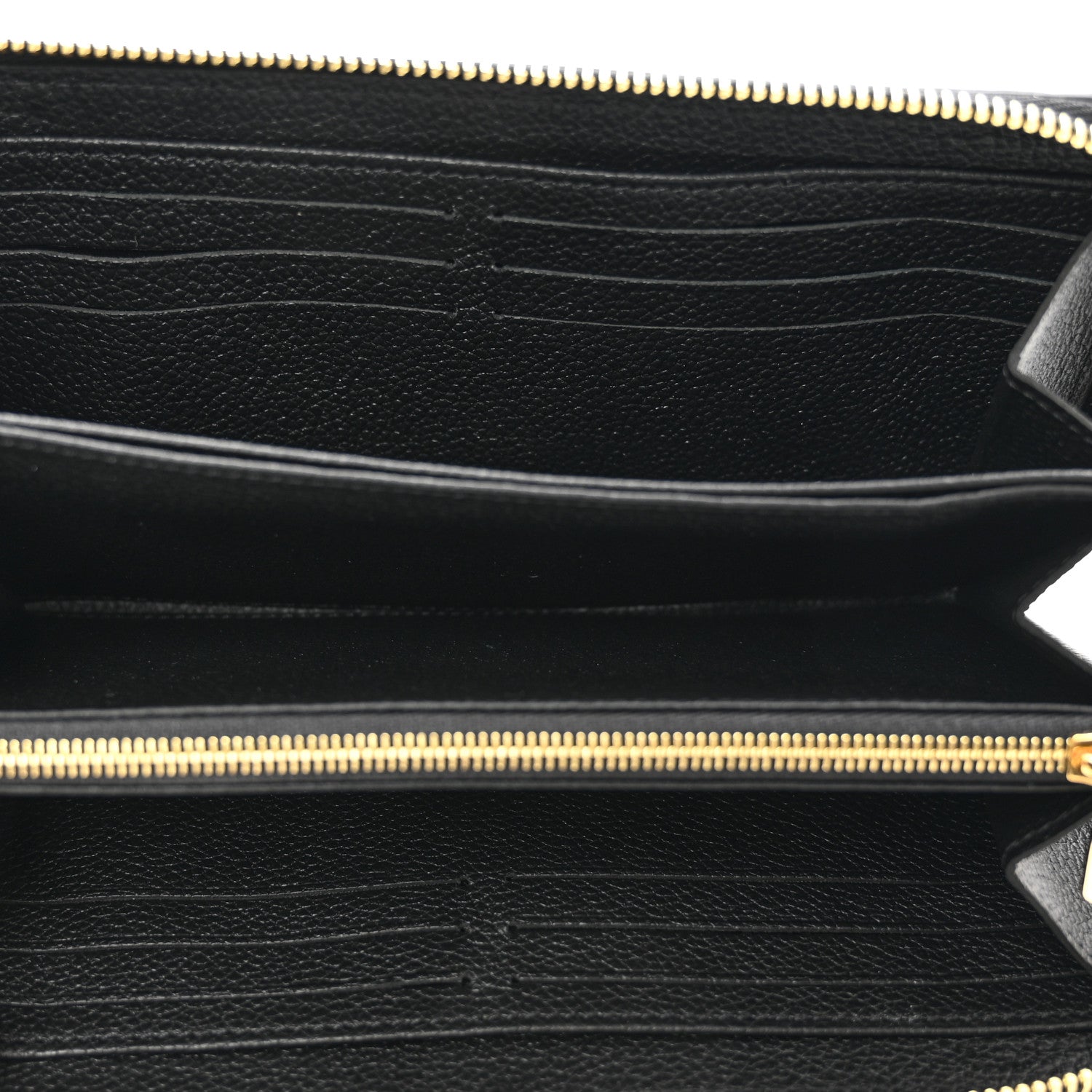 Louis Vuitton Empreinte Zippy Wallet Black 5 of 7