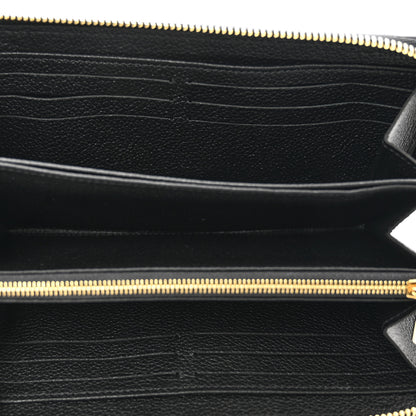 Louis Vuitton Empreinte Zippy Wallet Black 5 of 7