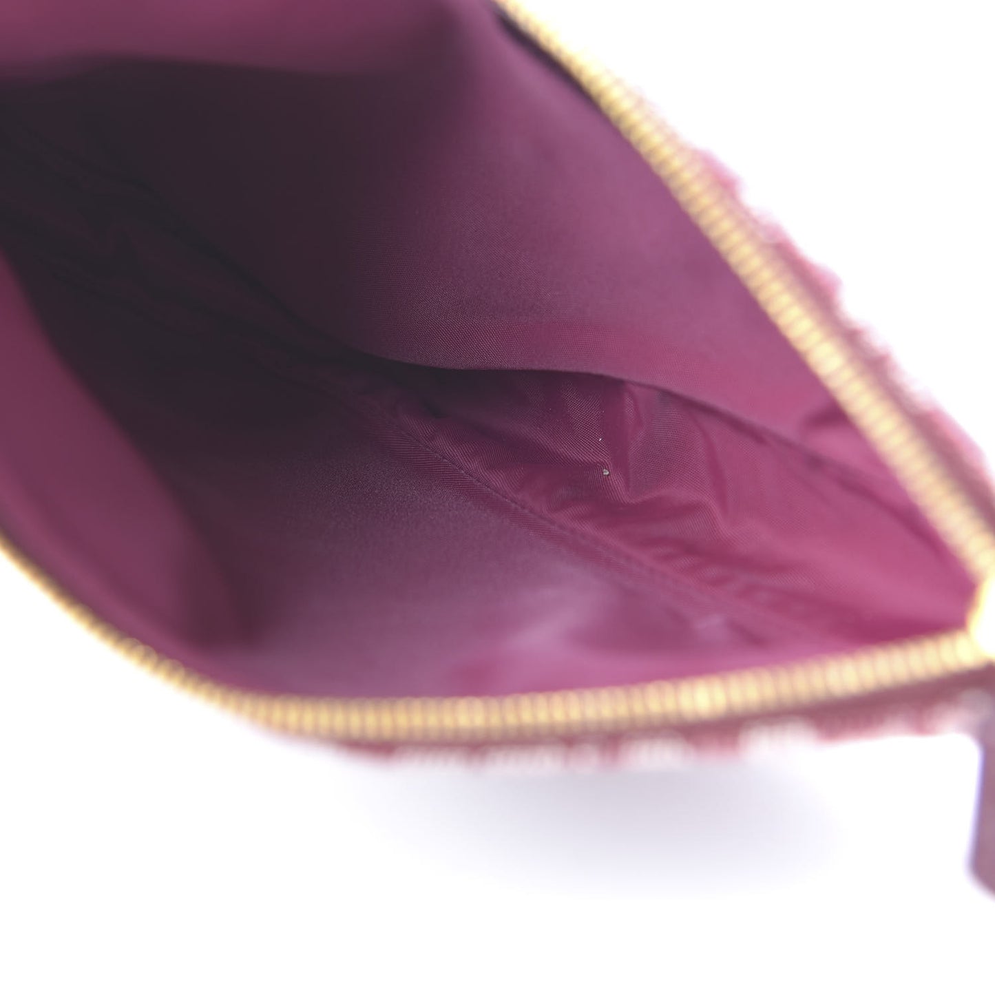 Monogram Mini Saddle Pochette Burgundy