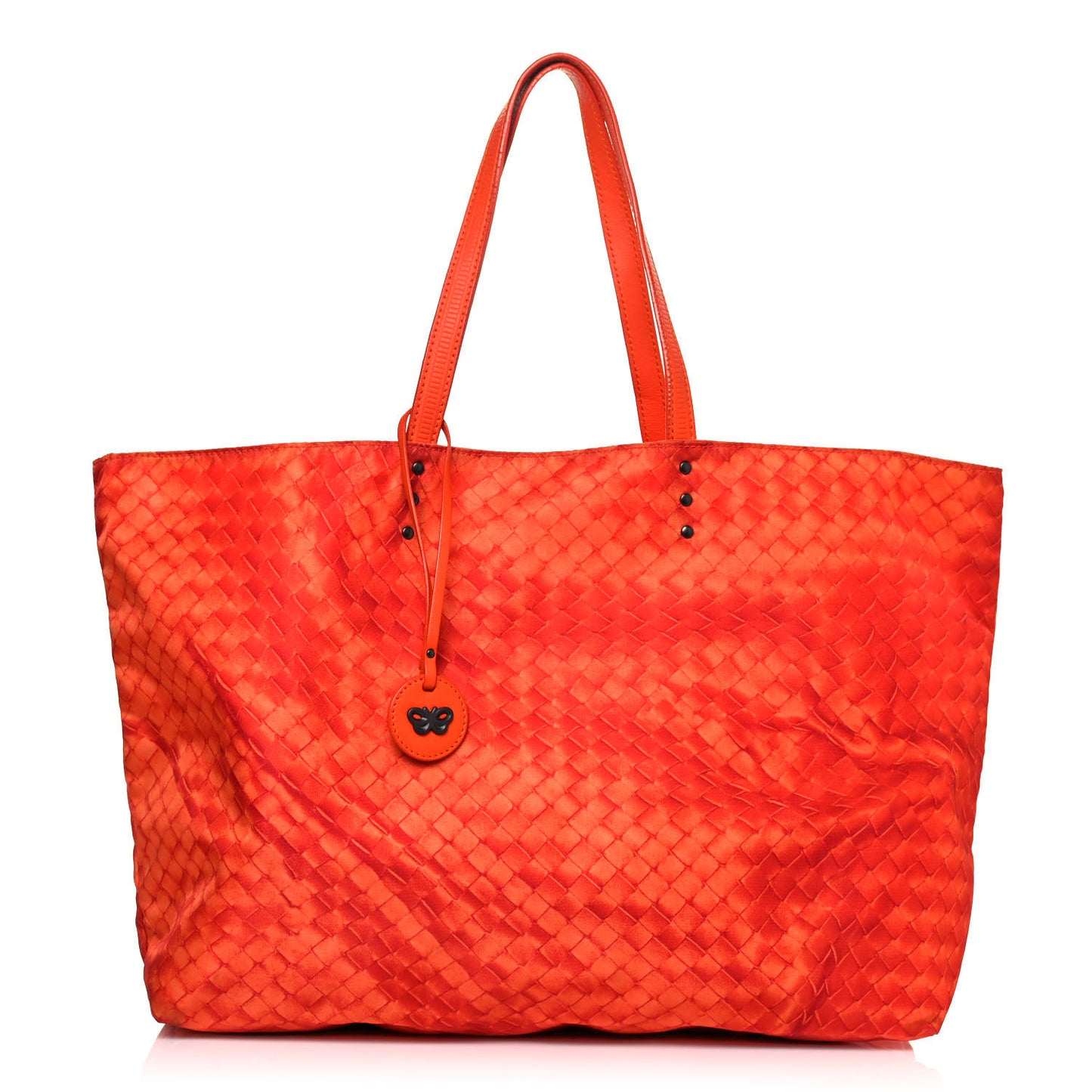 Nylon Large Intrecciolusion Tote Canyon