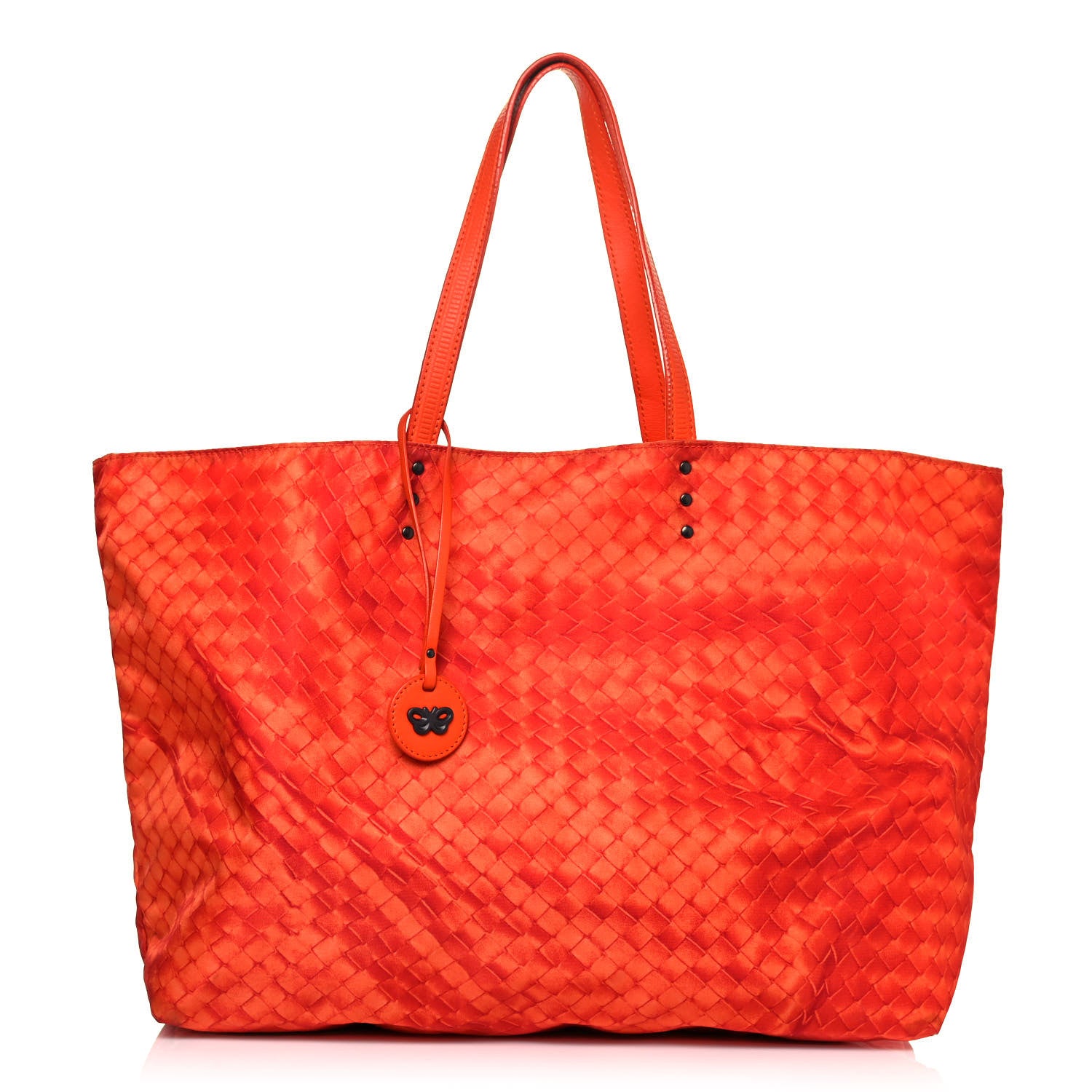 Bottega Veneta Nylon Large Intrecciolusion Tote Canyon 1 of 11