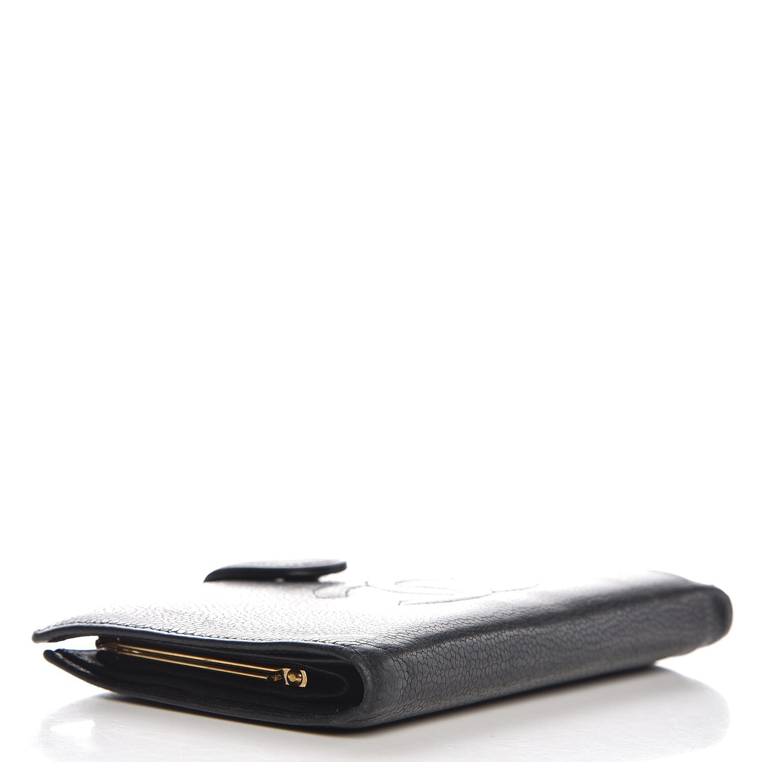 Chanel Caviar Timeless CC French Wallet Black 4 of 11