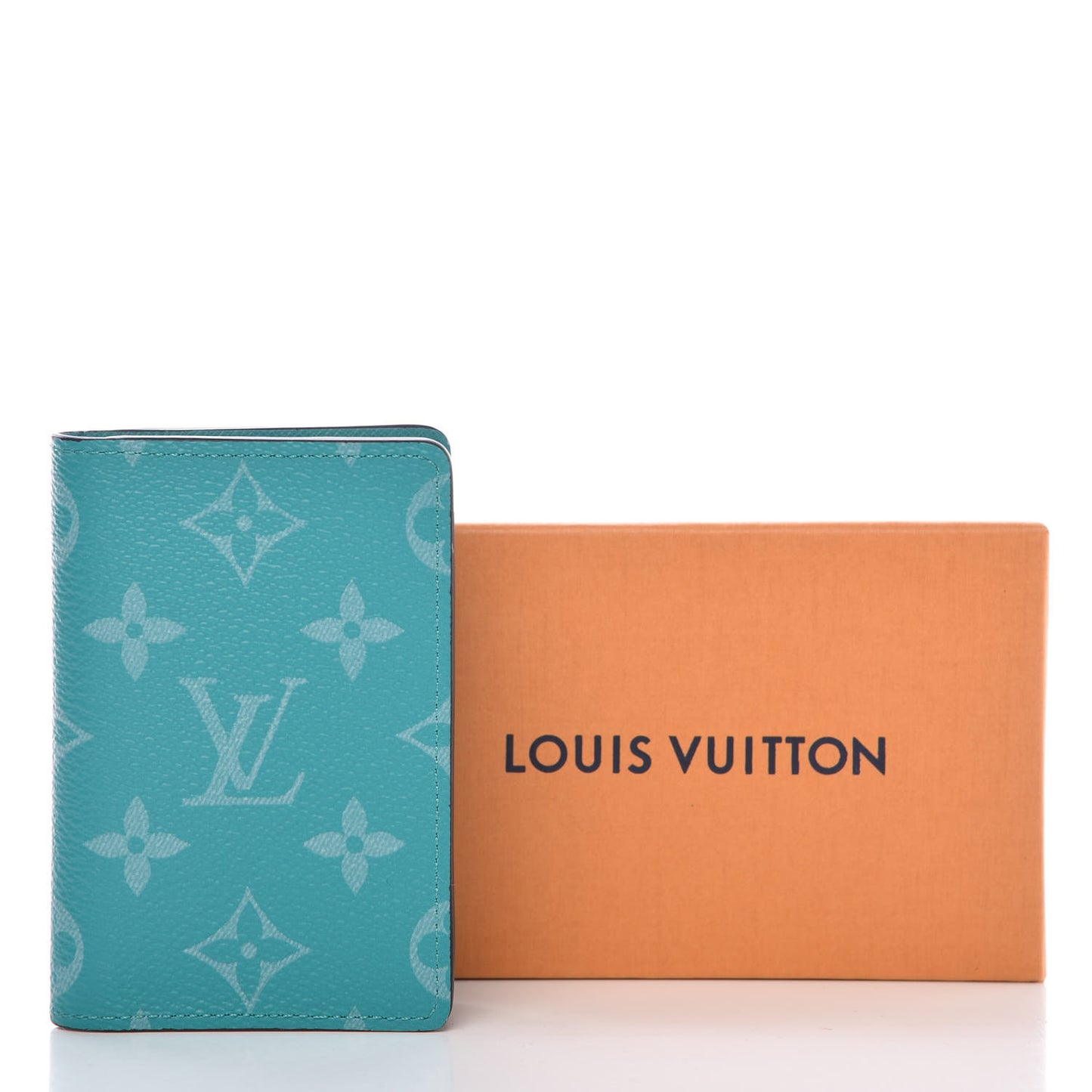 Monogram Pocket Organizer Green