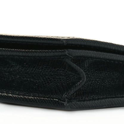 Prada Saffiano Oro Wallet Black 7 of 9