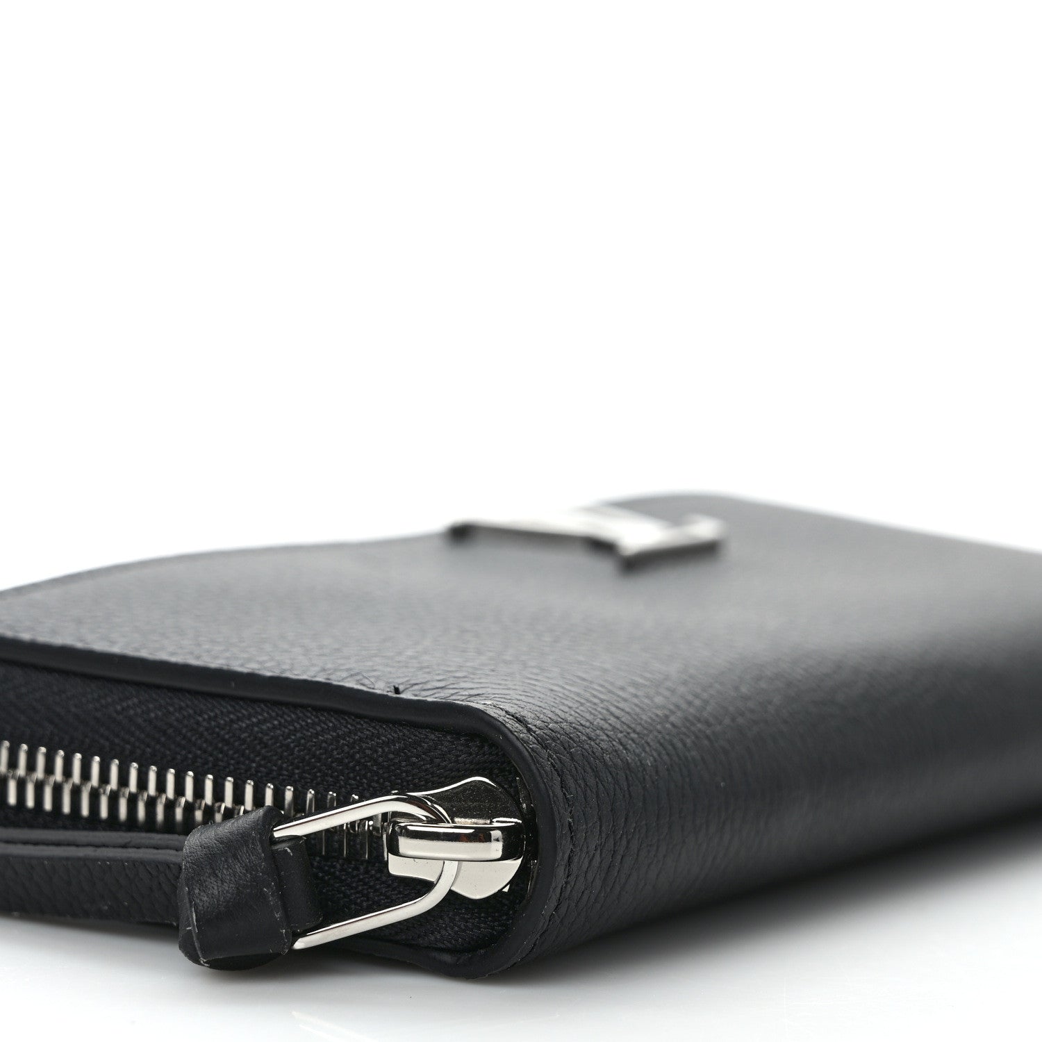 Louis Vuitton Calfskin Zippy Lockme Wallet Black 7 of 10