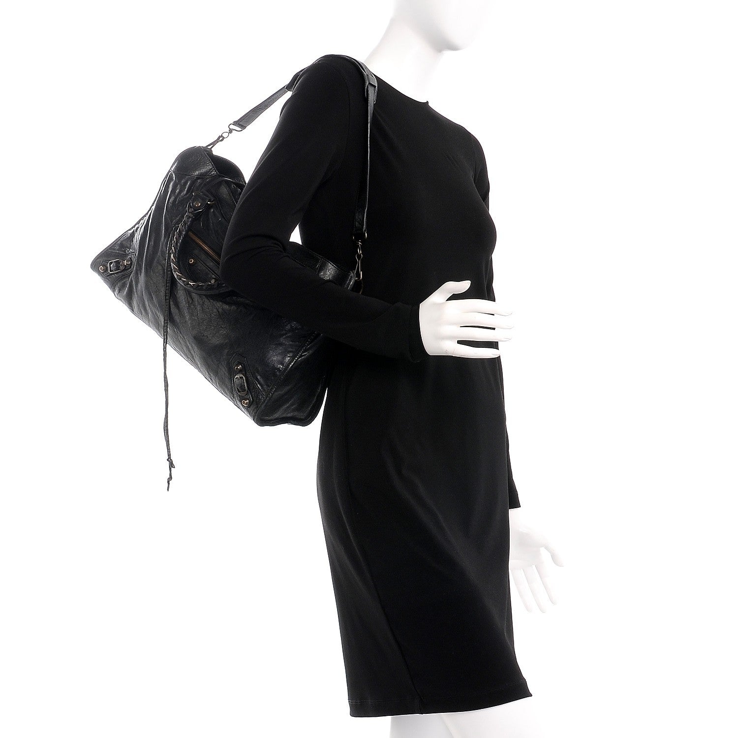 Balenciaga Chevre Classic Hardware City Black 2 of 8