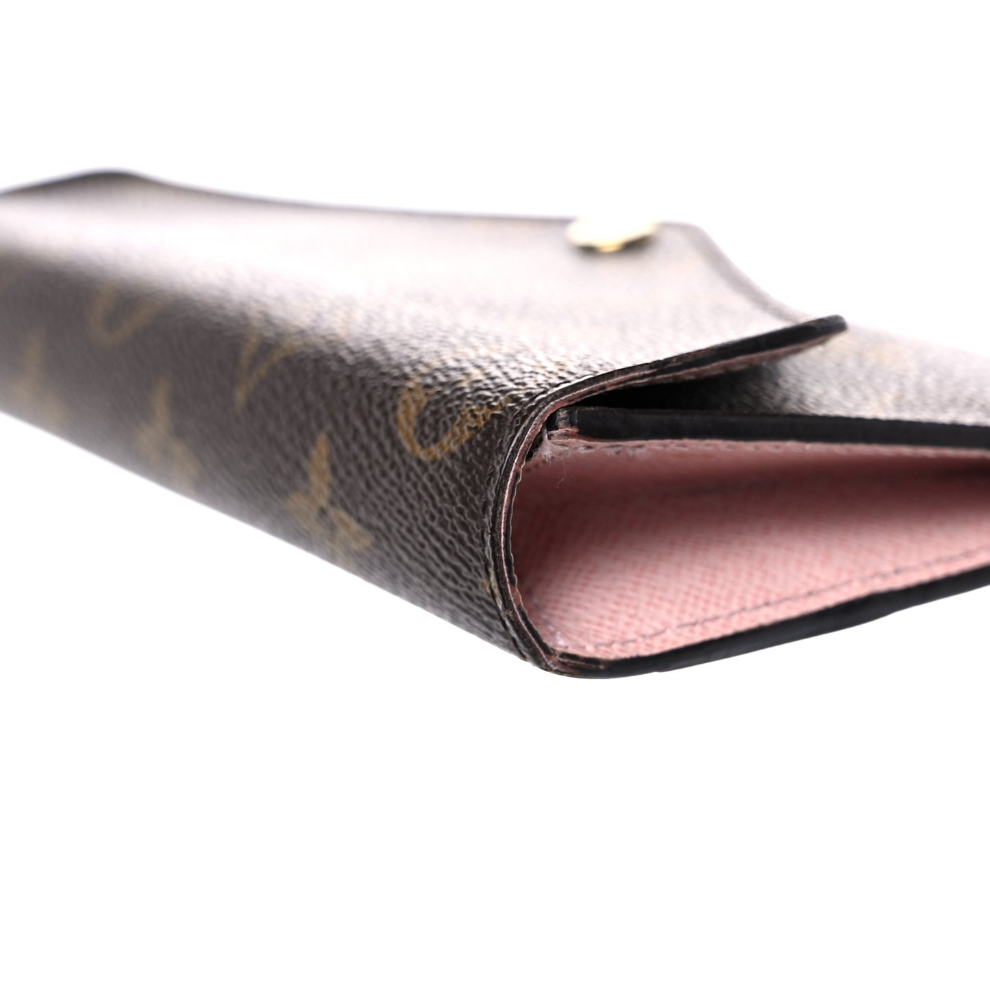 Monogram Jeanne Wallet Rose Ballerine