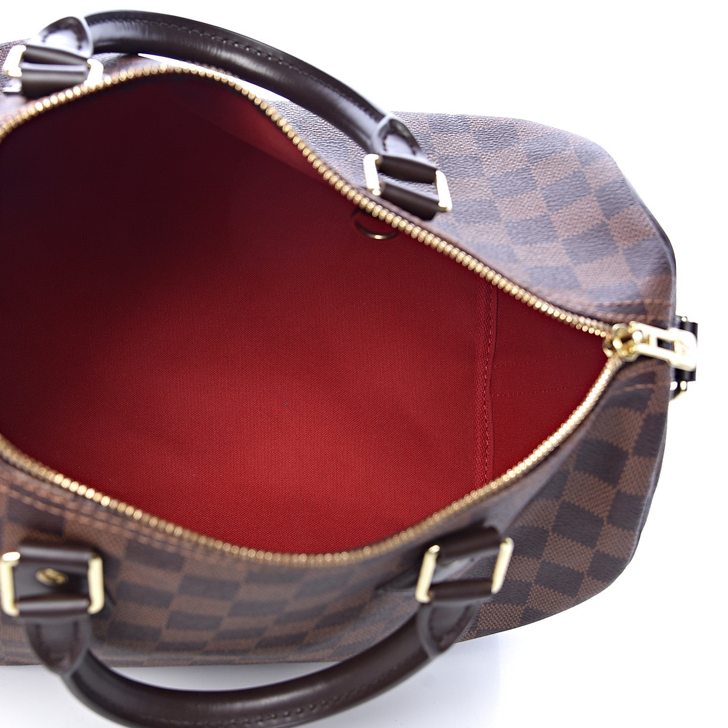 Louis Vuitton Damier Ebene Speedy Bandouliere 30 6 of 11