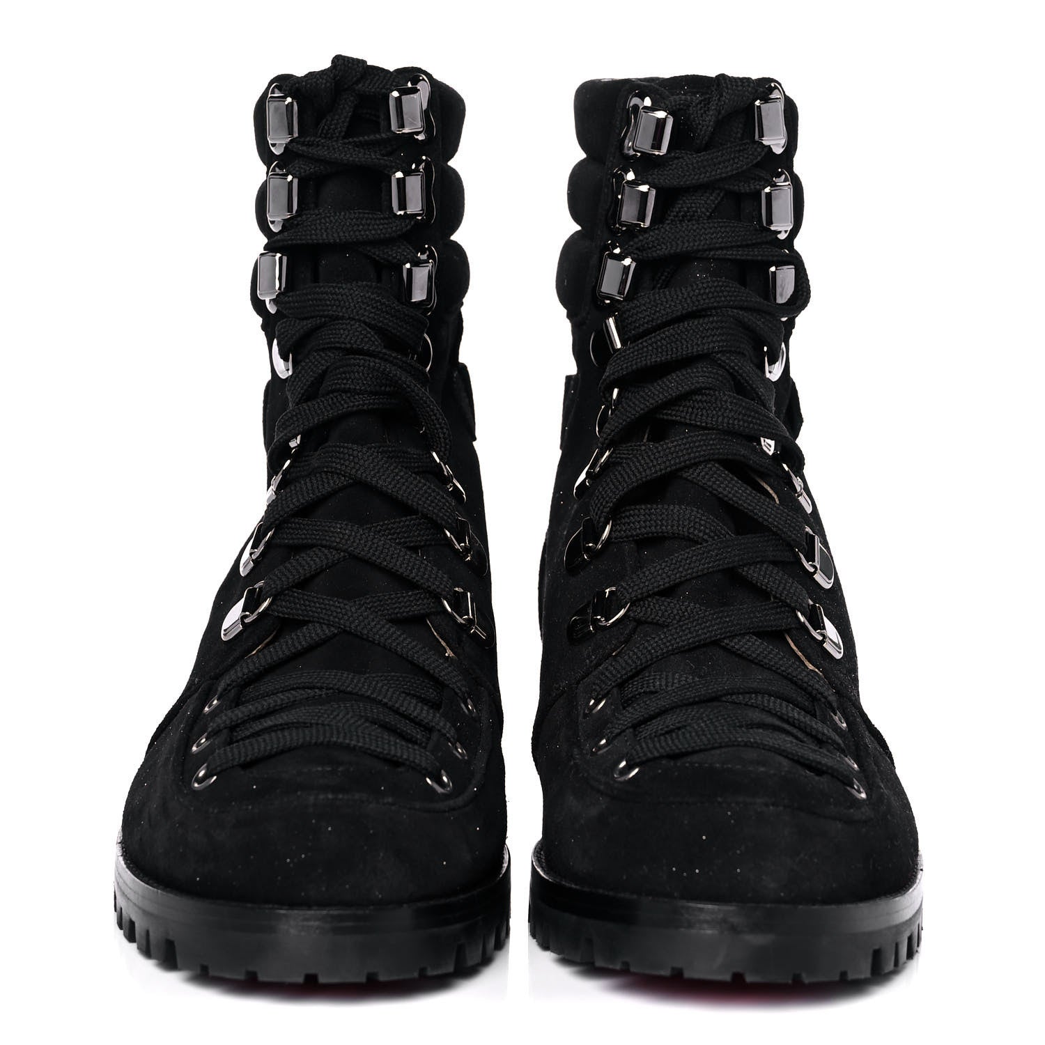 Christian Louboutin Crosta Star Who Runs Flat Boots 40 Black 2 of 7
