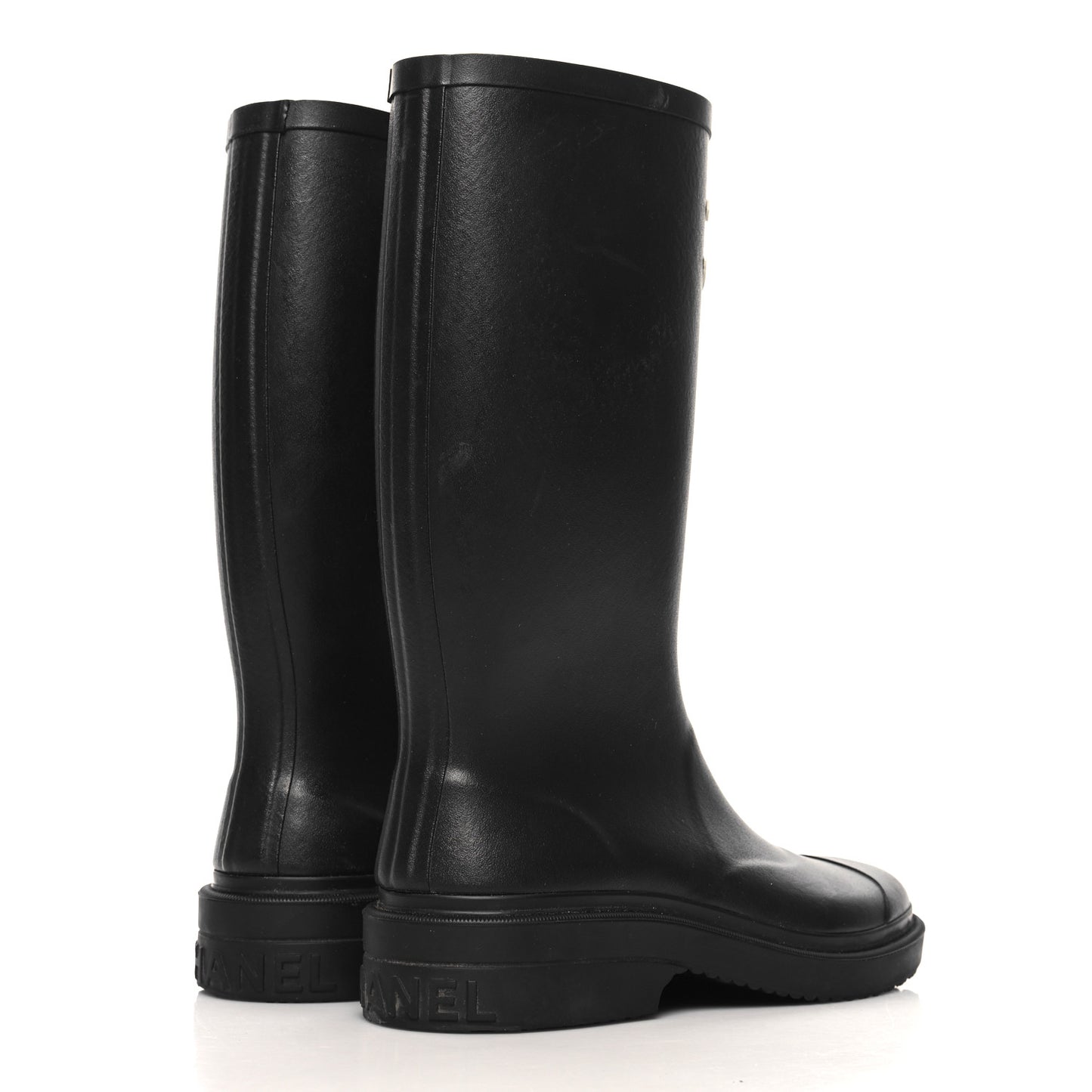 Caoutchouk CC High Boots 37 Black
