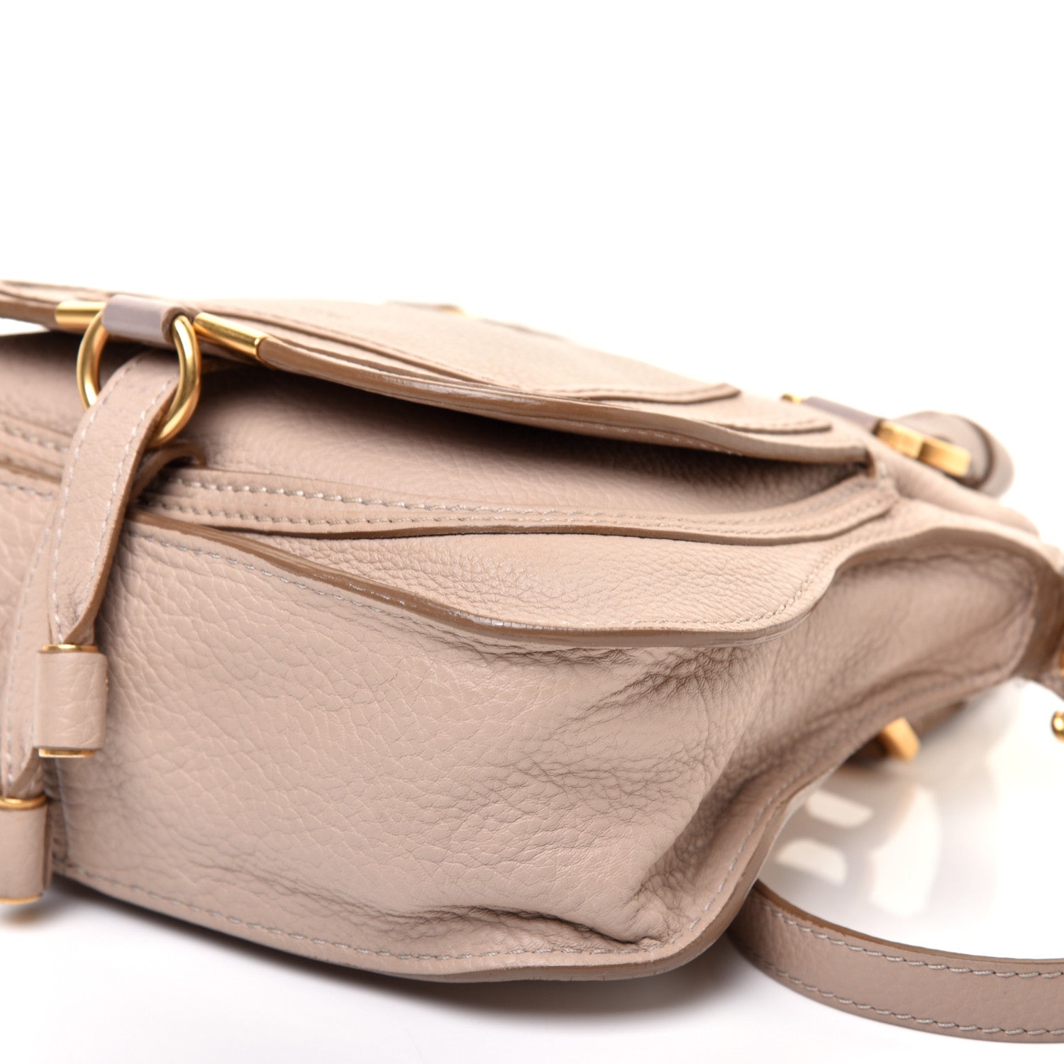 Chloe Calfskin Mini Marcie Satchel Nude Pink 7 of 10