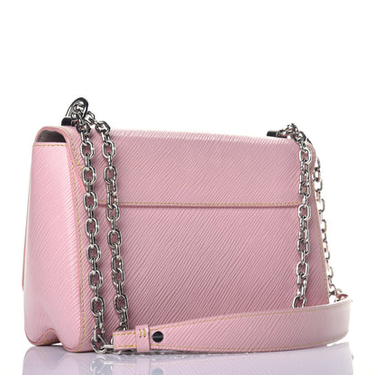 Louis Vuitton Epi Twist Shoulder Bag MM Rose Ballerine 3 of 8