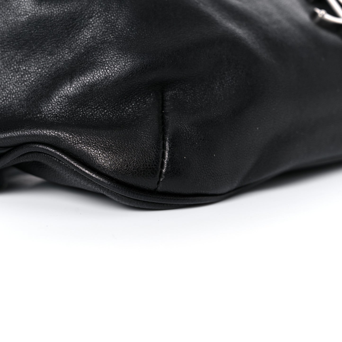 Calfskin Monogram Belt Bag Black