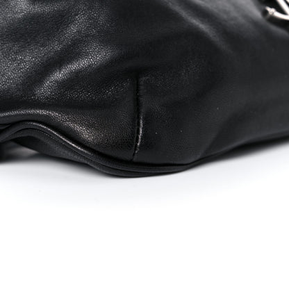 Saint Laurent Calfskin Monogram Belt Bag Black 8 of 18