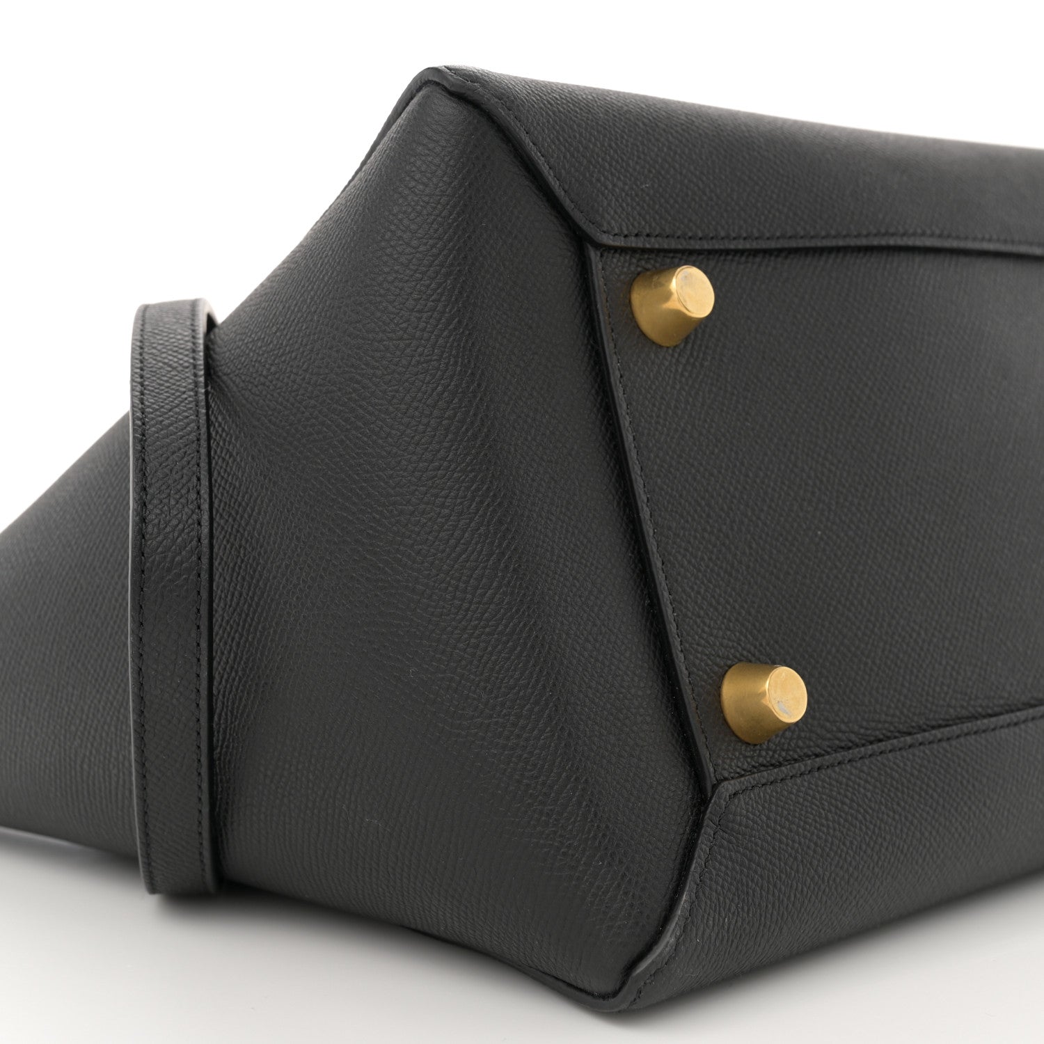 Celine Grained Calfskin Mini Belt Bag Black 9 of 10