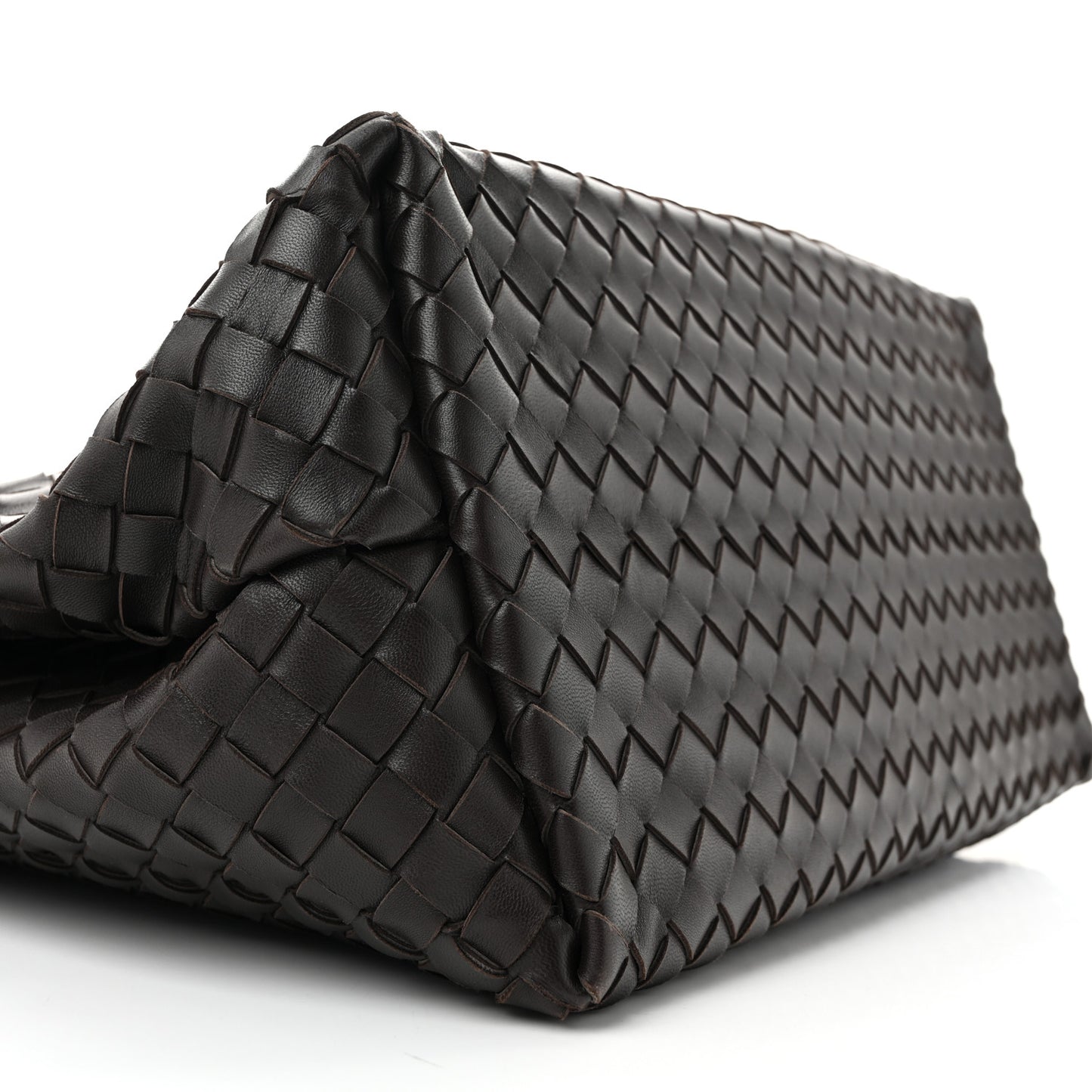 Nappa Intrecciato Large Andiamo Shoulder Bag Fondant