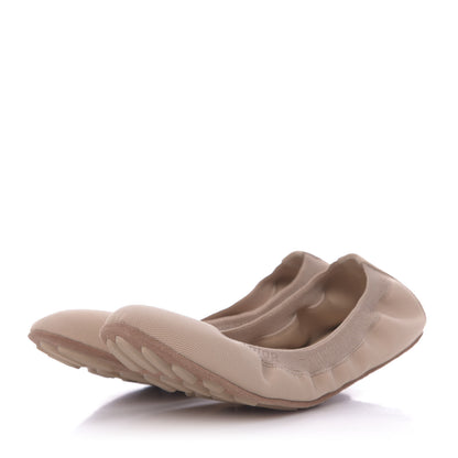 Christian Dior Micro Resille Academy Ballerina Flats 37.5 Nude 2 of 11