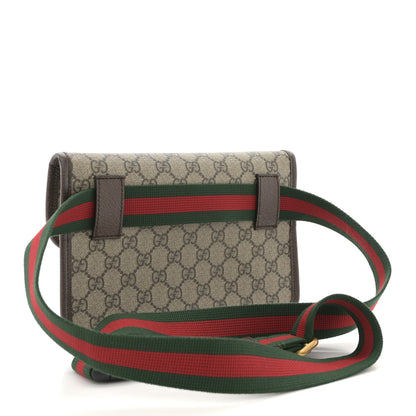 Gucci GG Supreme Monogram Neo Vintage Web Belt Bag Brown 3 of 10