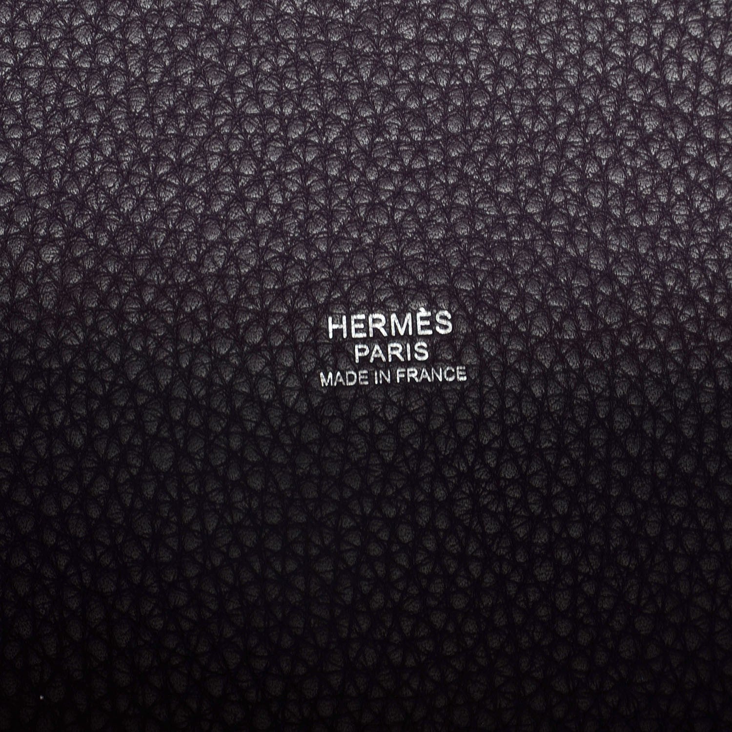 Hermes Taurillon Clemence Picotin Lock GM Raisin 8 of 15