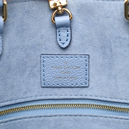 Louis Vuitton Empreinte Monogram Giant By The Pool Onthego MM Summer Blue 6 of 13