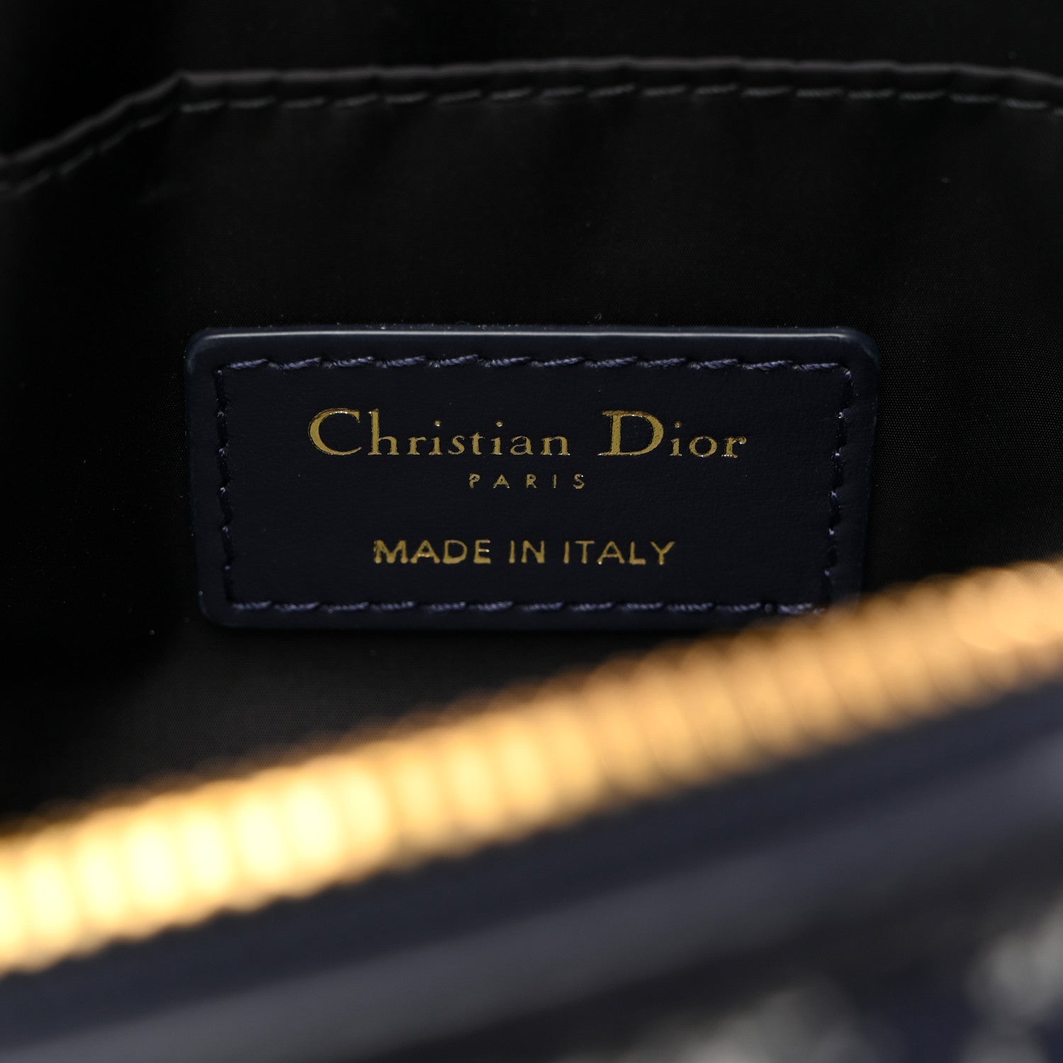 Christian Dior Embroidered Toile De Jouy 30 Montaigne Cosmetic Pouch Blue 6 of 7