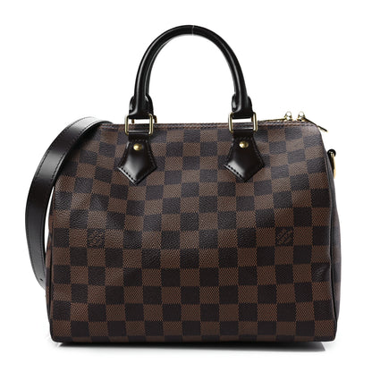Louis Vuitton Damier Ebene Speedy Bandouliere 25 1 of 9
