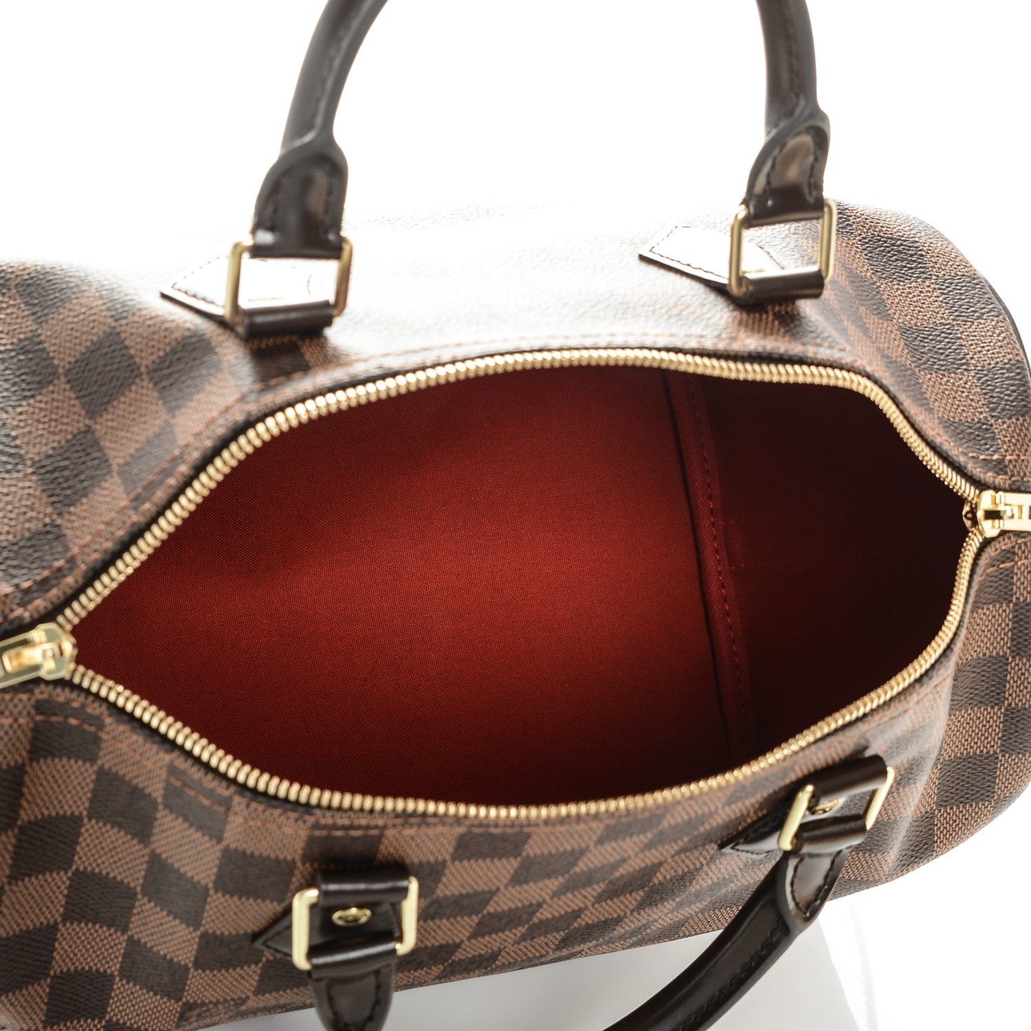 Louis Vuitton Damier Ebene Speedy Bandouliere 30 6 of 7