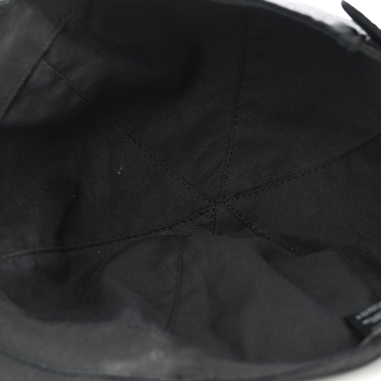 Cotton CC Cap Hat Black