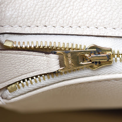 Hermes Epsom Horseshoe Birkin 30 Rose Azalee Craie 23 of 34