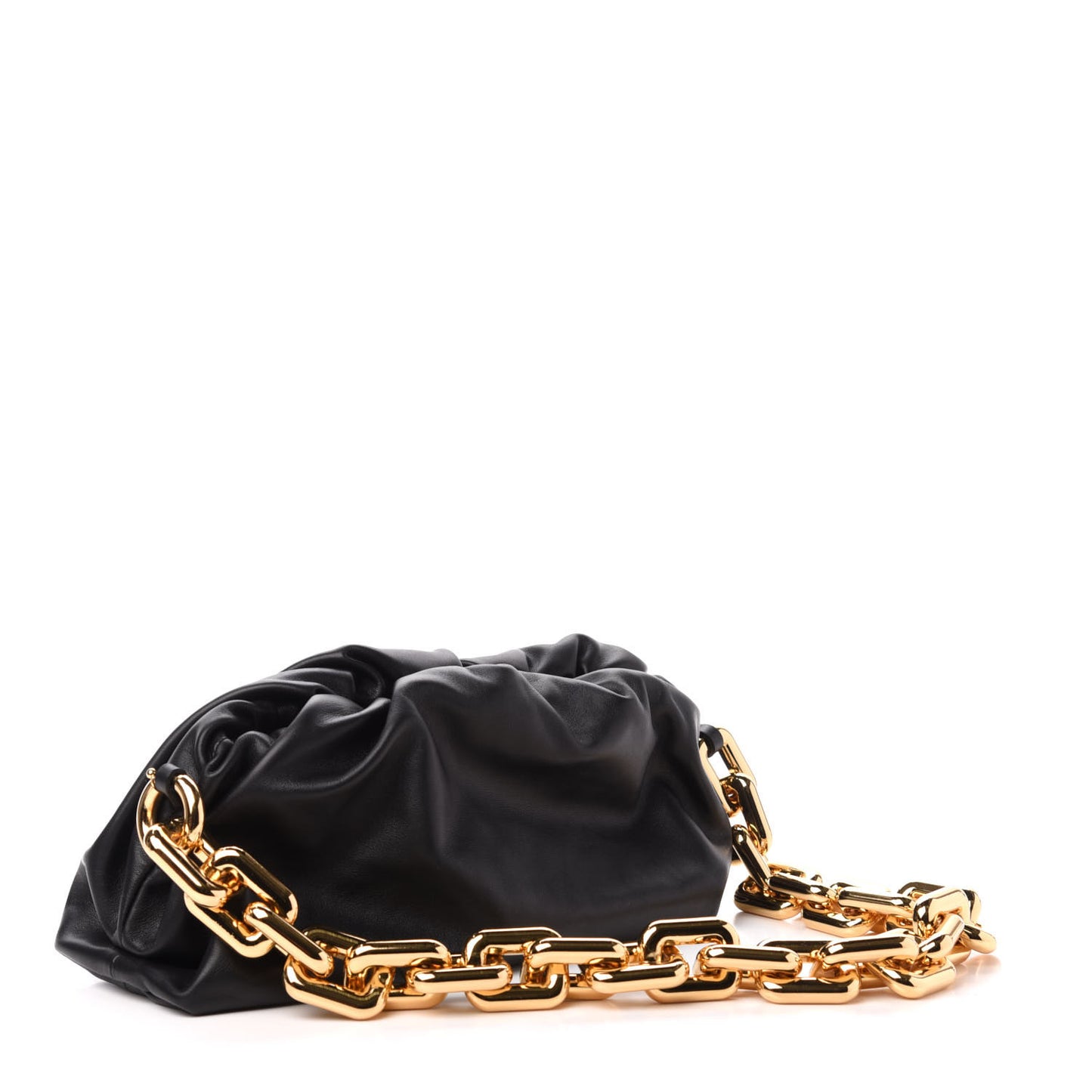 Calfskin The Pouch Chain Black