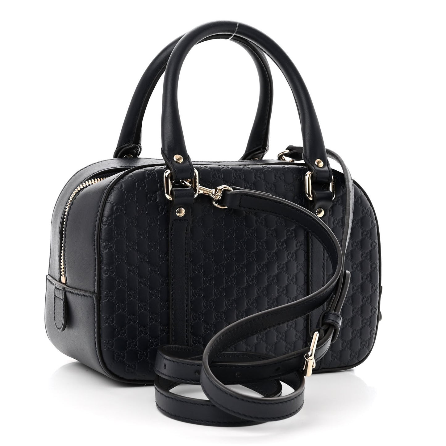 Soft Microguccissima Small Crossbody Bag Blue